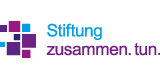 Logo: Stiftung zusammen. tun.